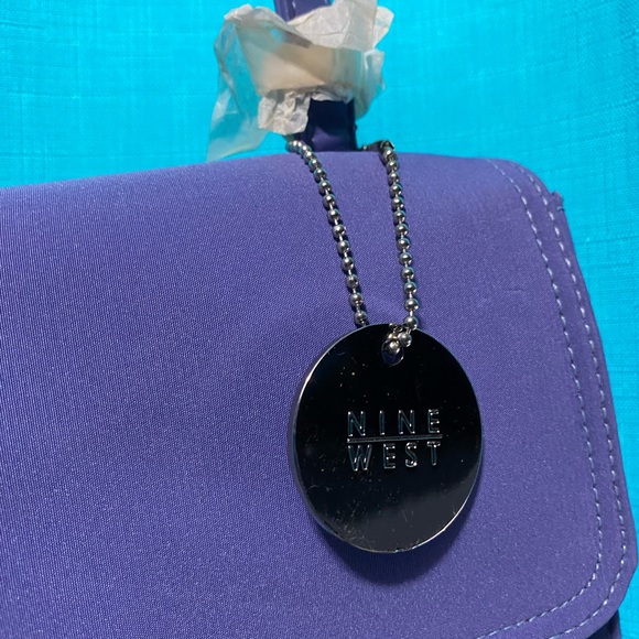 NWT Nine West Purple Bag. Negotiable. Send offer - Picture 2 of 10